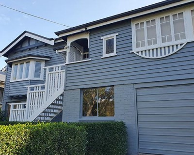 Painting renovation project in Brisbane