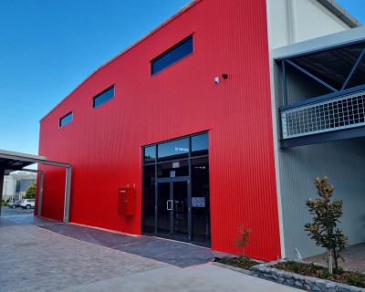 Exterior Office Painted by Brush Masters in Brisbane.