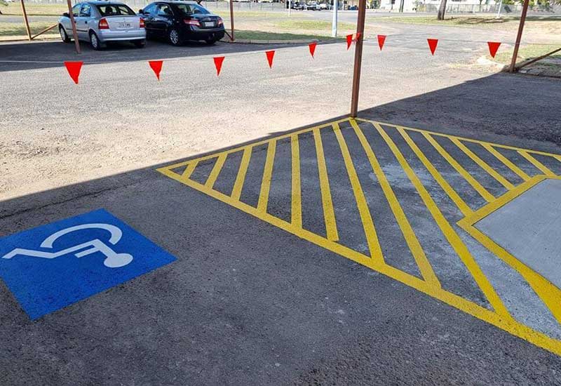 Industrial Line Marking Services by Brush Masters Brisbane